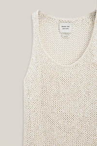 Top long en maille ajourée - LIMITED EDITION