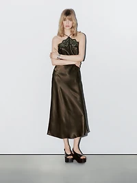 Satin camisole dress - Studio