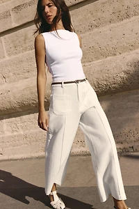 BRAIDED BELT CULOTTES