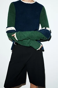 PULL EN MAILLE COLOR BLOCK