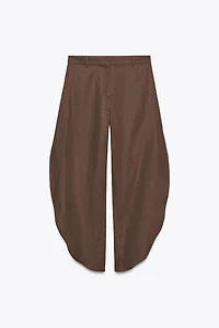 ZW COLLECTION WIDE-LEG PANTS WITH VENTS