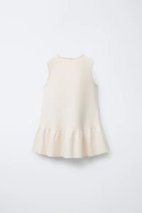 Knit Dress with Bows