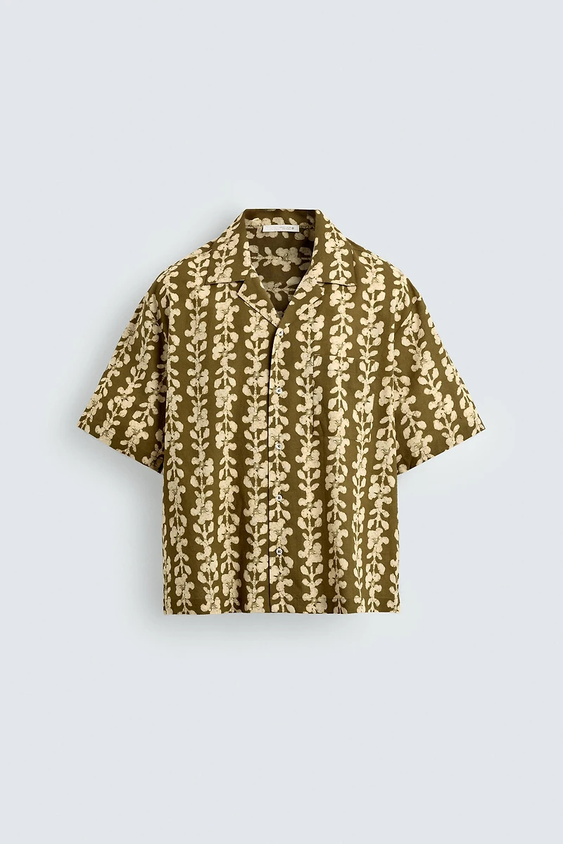 GEOMETRIC PRINT SHIRT