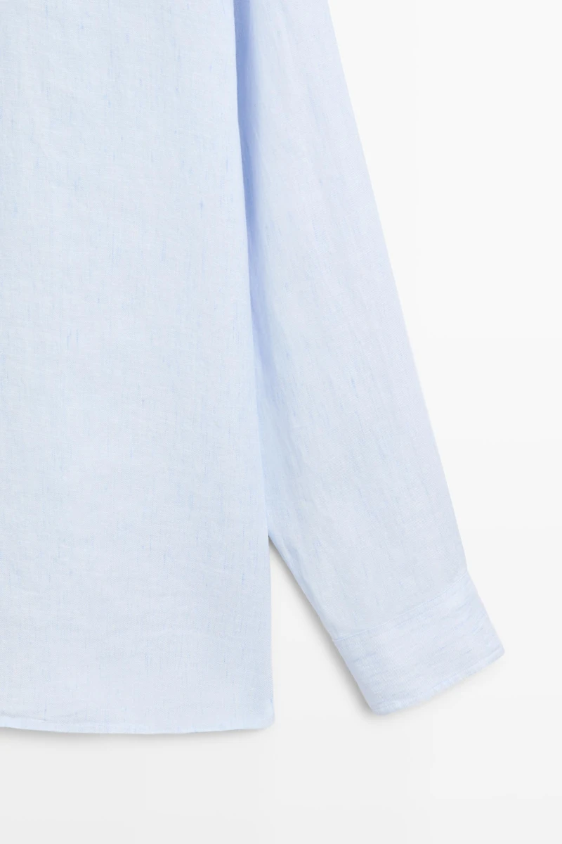100% linen shirt