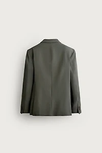 COMFORT DOUBLE BREASTED SUIT BLAZER
