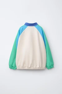 COLOR BLOCK SWEATSHIRT