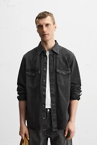 DENIM WESTERN SHIRT