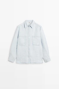 Denim effect pocket shirt - STUDIO