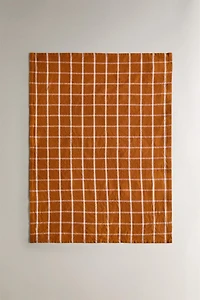 SET OF REGULAR CHECK COTTON KITCHEN TOWELS (SET OF 2)