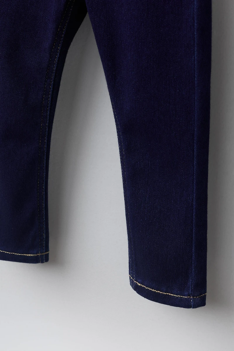 LEGGING EN DENIM À SURPIQÛRES