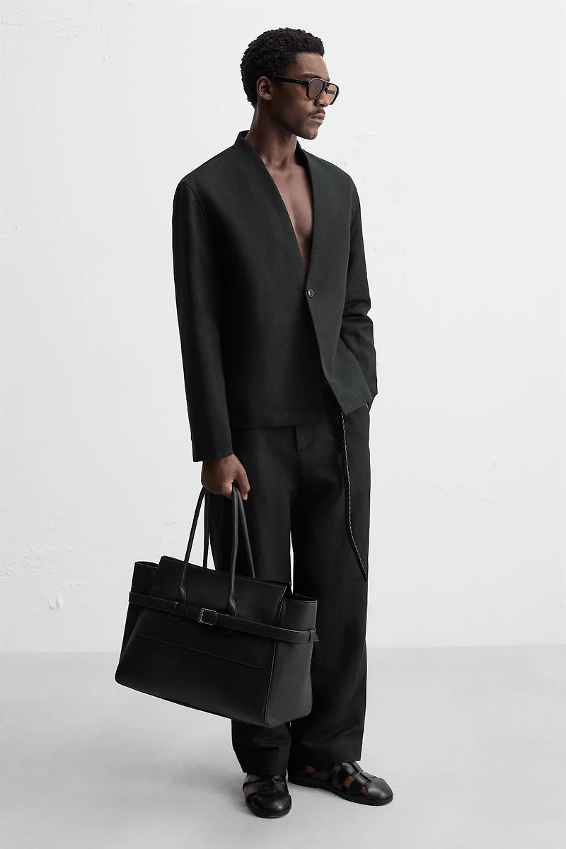 BELTED HANDBAG