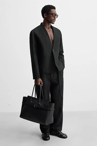 BELTED HANDBAG