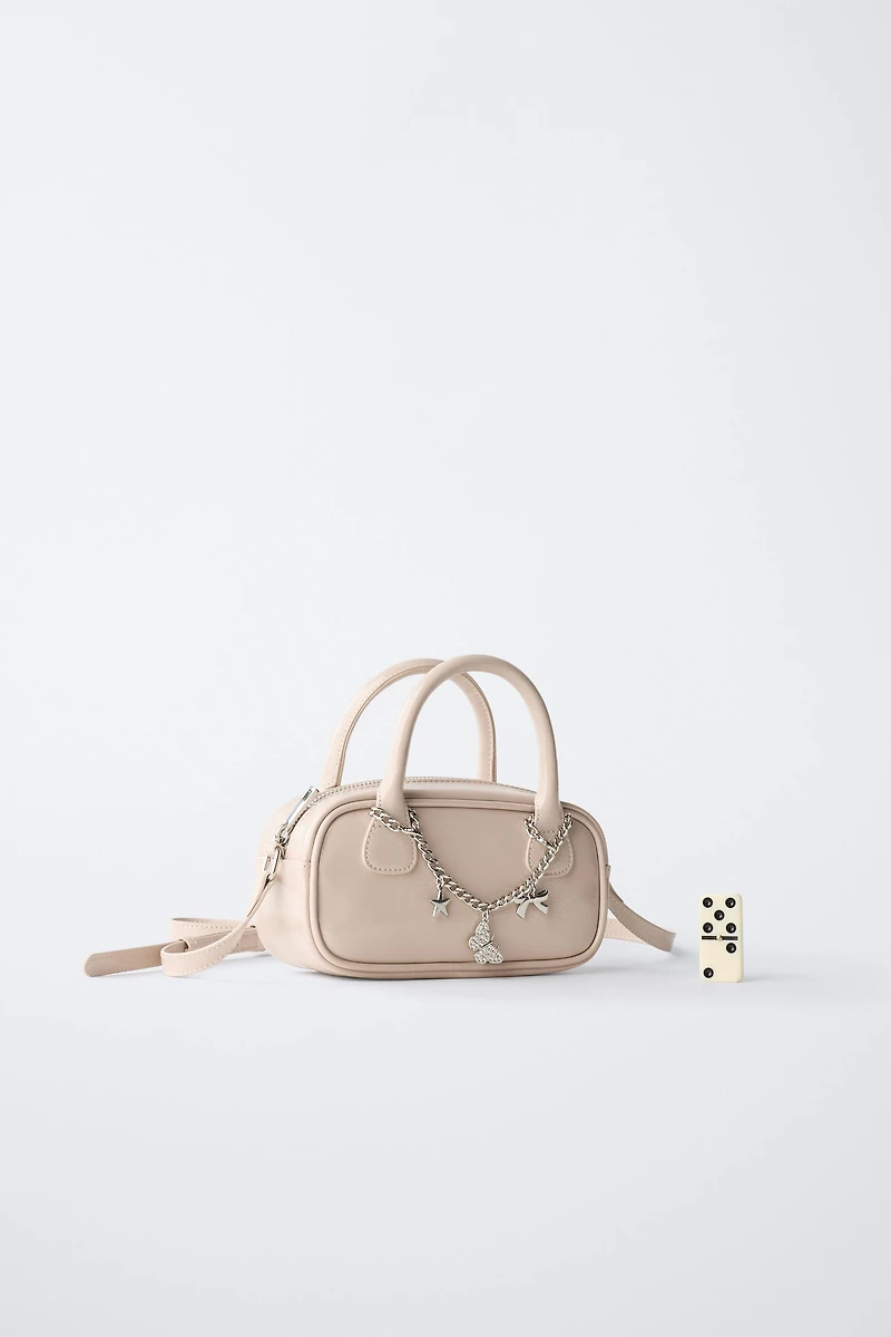 MINI BOWLING CHARM CROSSBODY BAG