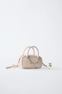 MINI BOWLING CHARM CROSSBODY BAG