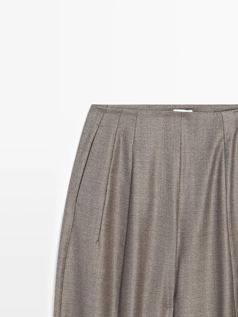 Tailored balloon fit trousers - LIMITED