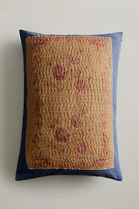 EMBROIDERED THROW PILLOW COVER