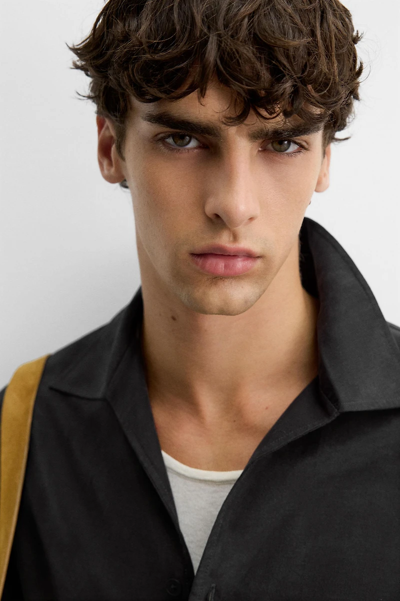RELAXED FIT FLUID SHIRT