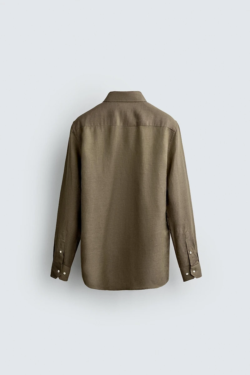 LINEN - LYOCELL REGULAR FIT SHIRT