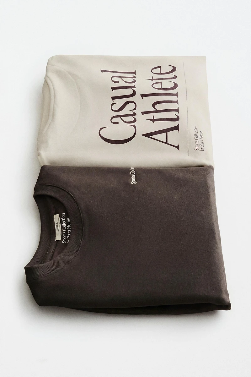 SPORT COTTON SWEATSHIRT