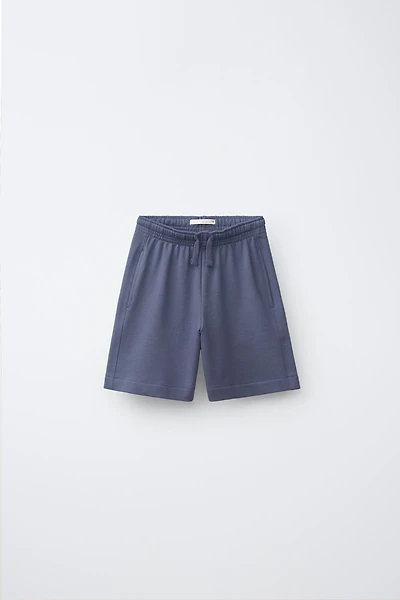 TEXT JOGGING SHORTS