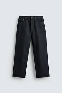 COTTON - WOOL STRAIGHT FIT JEANS