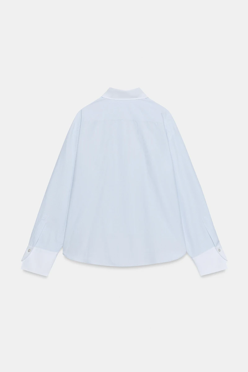 CONTRAST FIREMAN CLASP SHIRT ZW COLLECTION