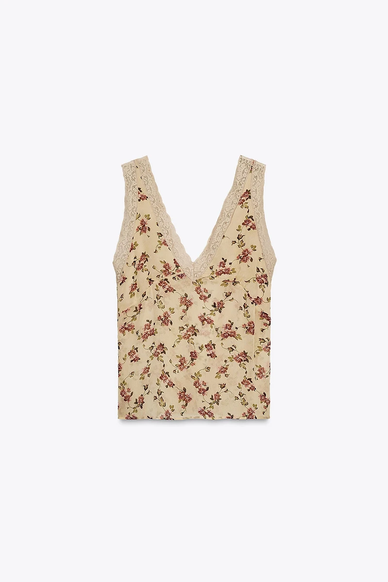 FLORAL LACE TOP