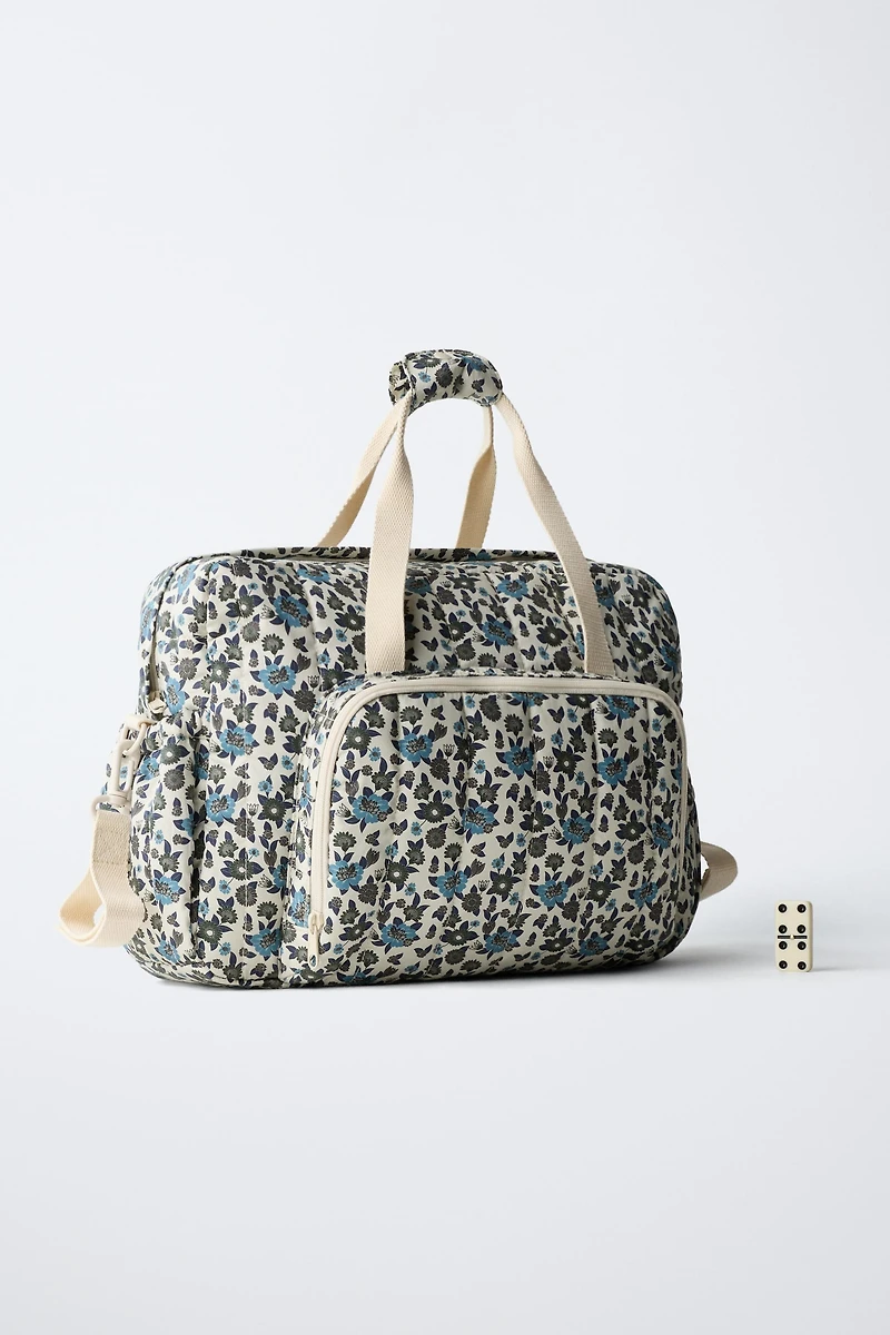 FLORAL MATERNITY BAG