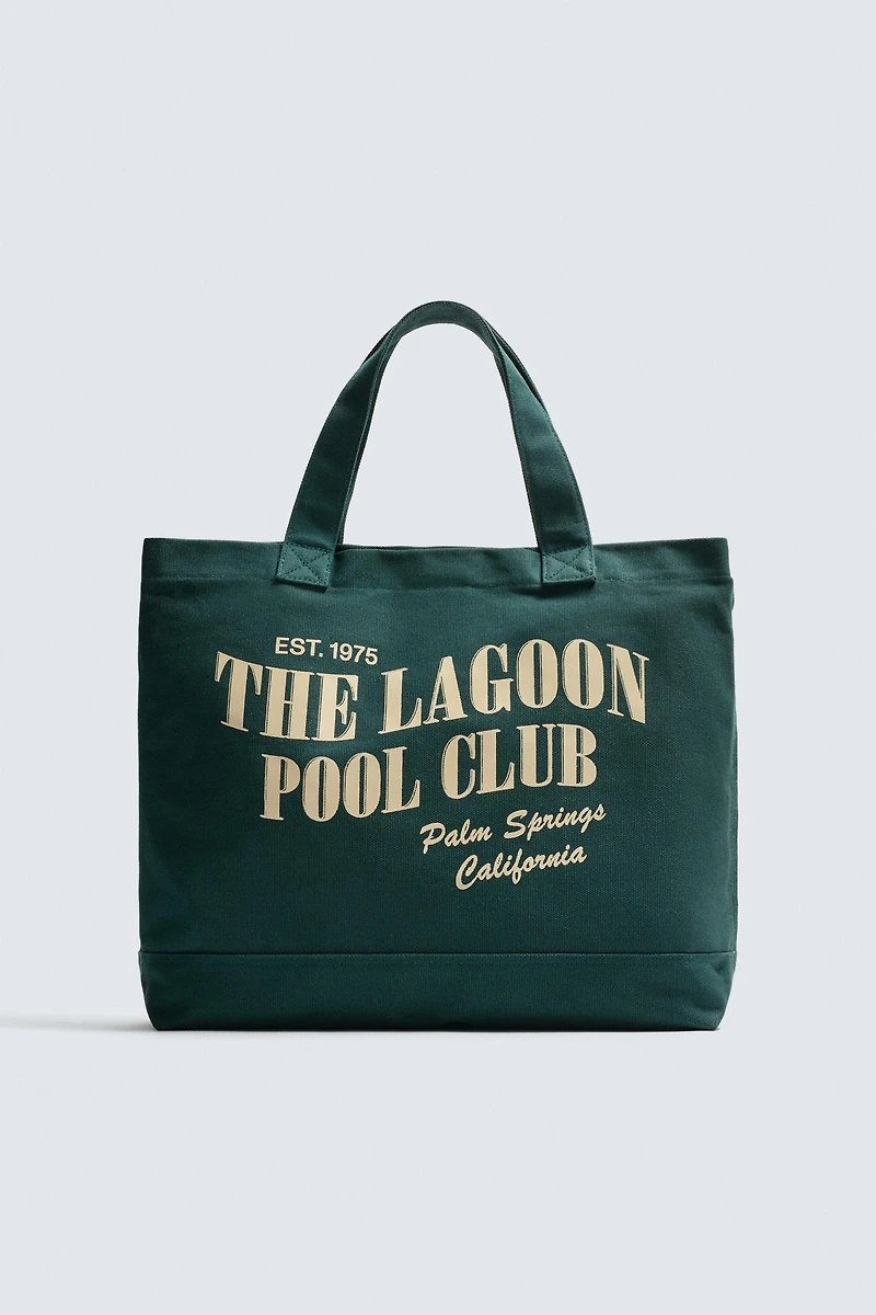 SAC SHOPPER EN TISSU