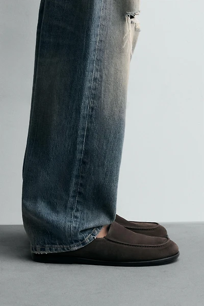 MOCASSINS EN CUIR