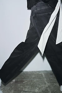 ZW COLLECTION HIGH-WAISTED TAPERED JEANS