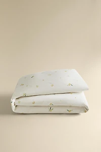 LINEN AND COTTON MIMOSA DUVET COVER