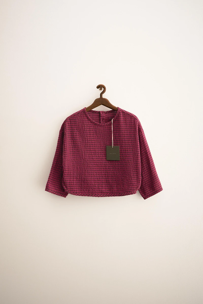 ZARA TIMELESS - BLOUSE IMPRIMÉE À CARREAUX