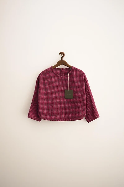 ZARA TIMELESS - BLOUSE IMPRIMÉE À CARREAUX
