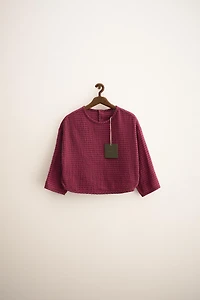 ZARA TIMELESS - BLOUSE IMPRIMÉE À CARREAUX