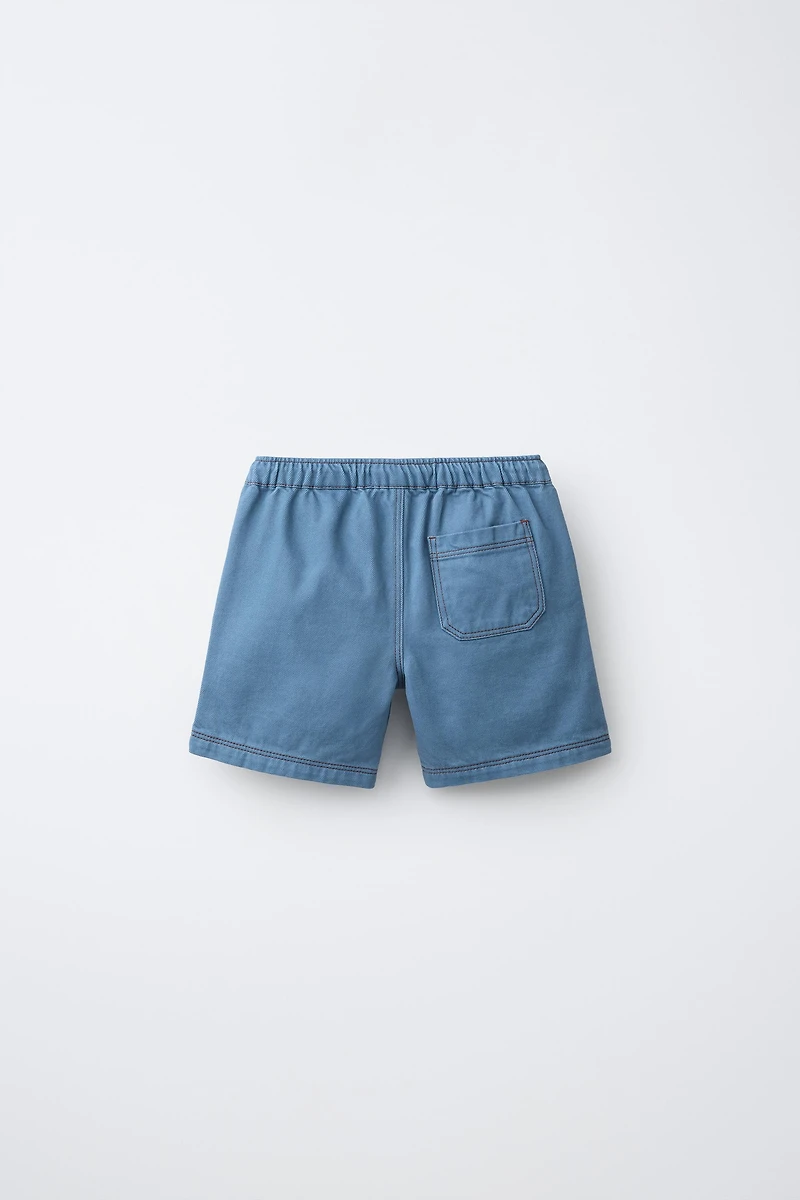 SHORT SURPIQÛRES CONTRASTANTES