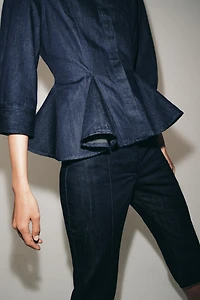 ZW COLLECTION DENIM CAPRI PANTS