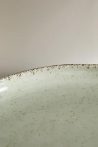 ASSIETTE À DESSERT PORCELAINE BORD ANTIQUE