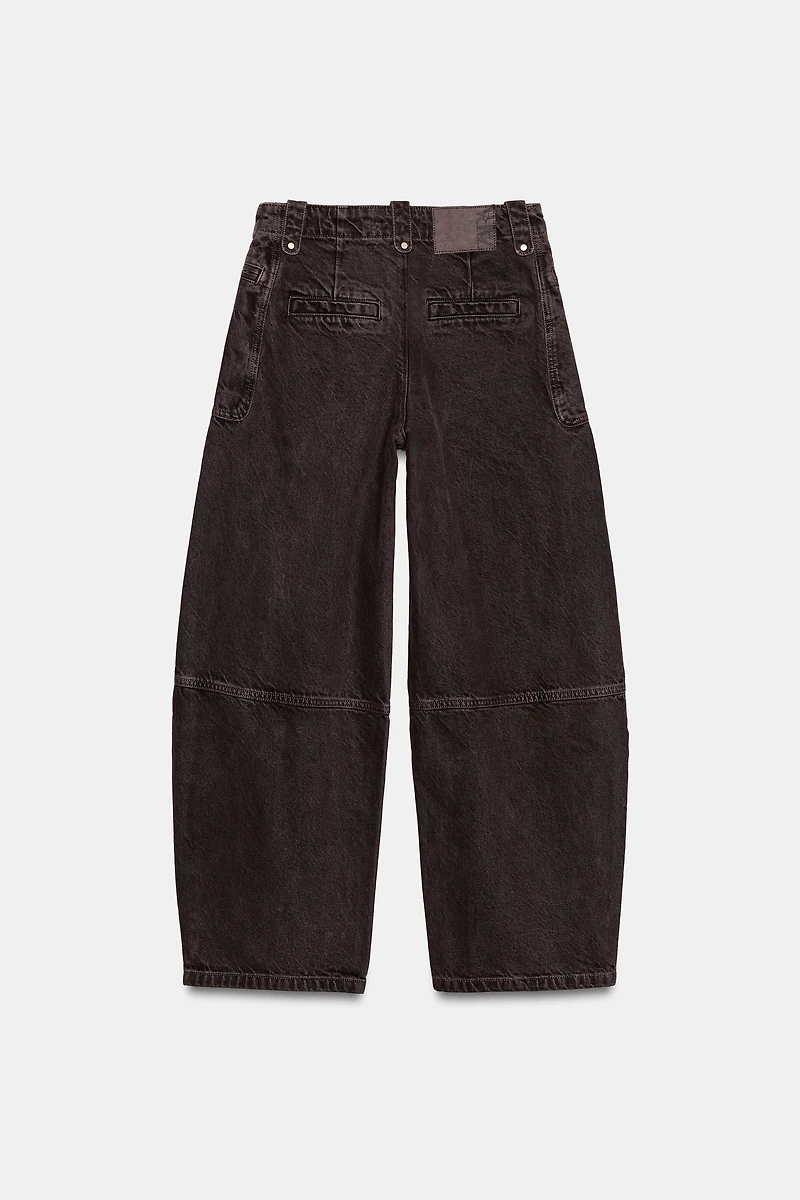 Z1975 MID-RISE BARREL CARGO JEANS