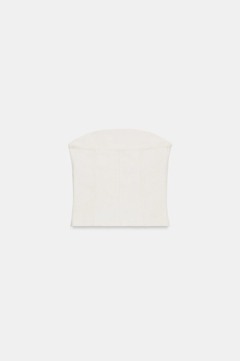 STRAPLESS FIREMAN CLASP TOP