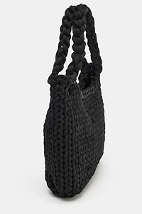 WOVEN SHOPPER BAG