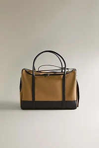 SAC DE TRANSPORT EN CUIR POUR ANIMAUX