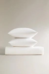 HOUSSE DE COUETTE SATIN FRISE