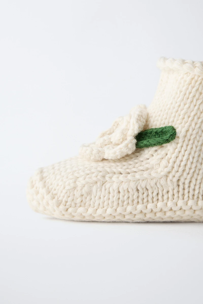 EMBROIDERED BOOTIES