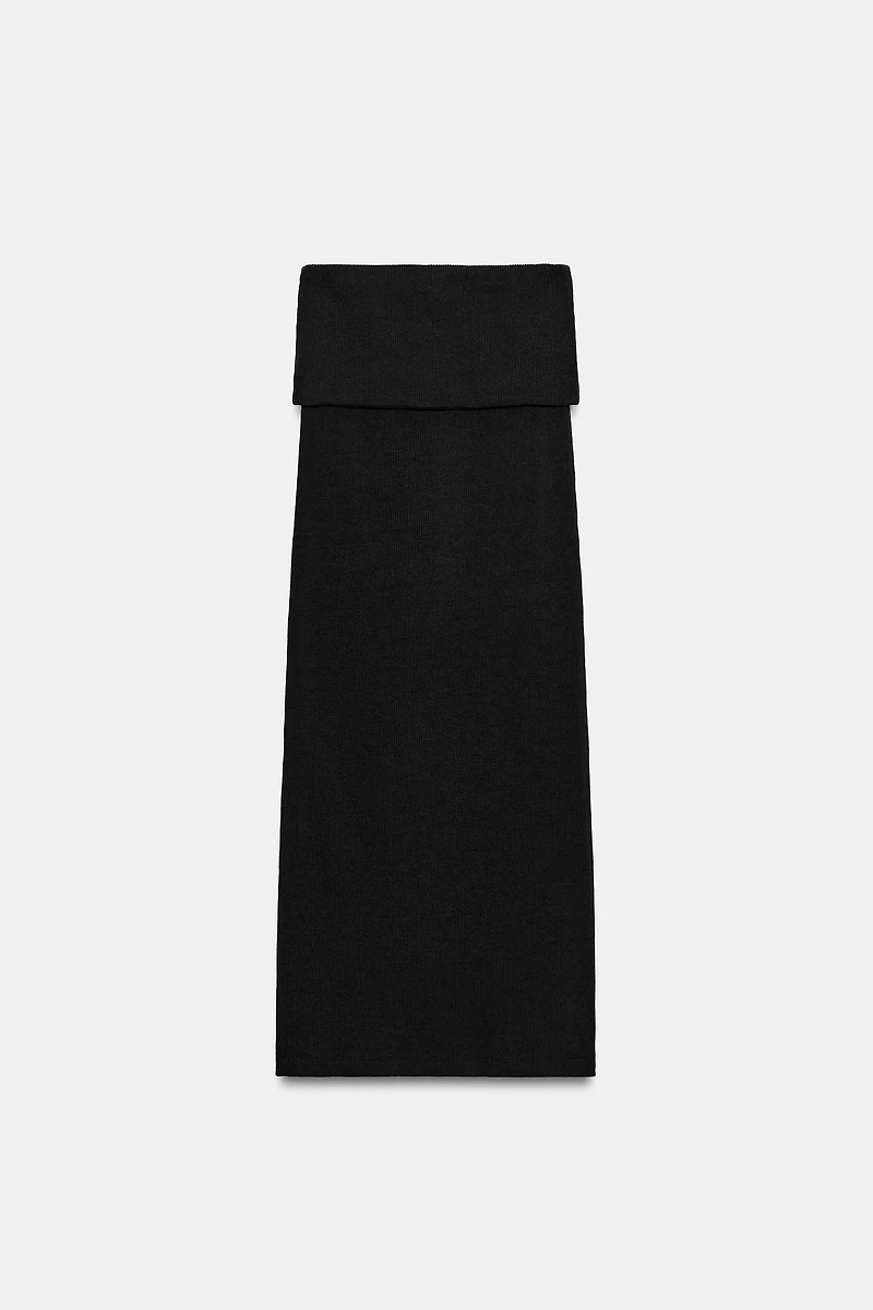RIBBED RUSTIC SKIRT