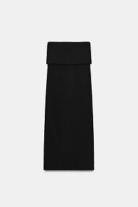 RIBBED RUSTIC SKIRT