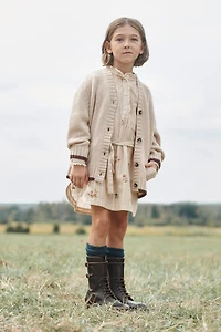 100% WOOL KNIT CARDIGAN LIMITED EDITION