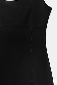 FITTED MIDI DRESS