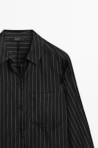 Striped shirt flowing fabric - STUDIO