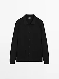 100% cotton knit cardigan